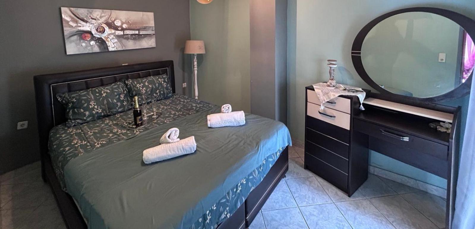 Dimitra Apartments Keramoti  Bagian luar foto