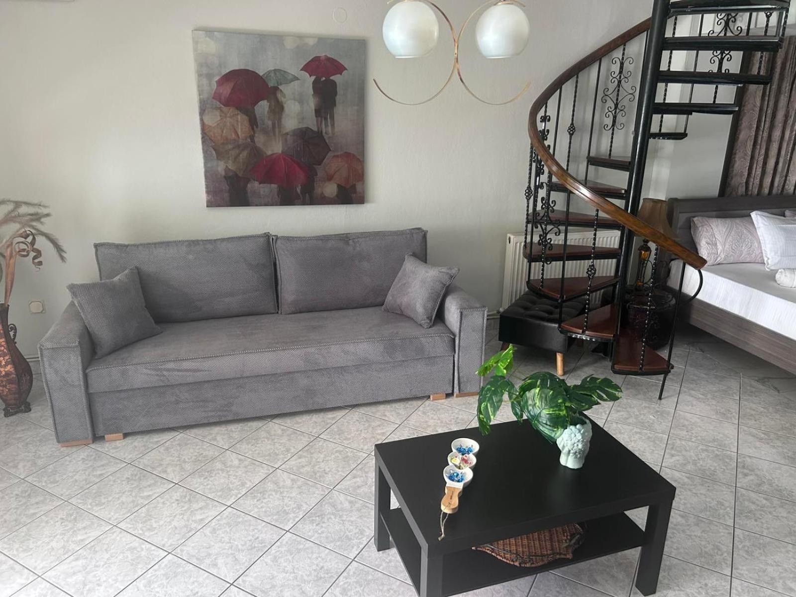 Dimitra Apartments Keramoti  Bagian luar foto