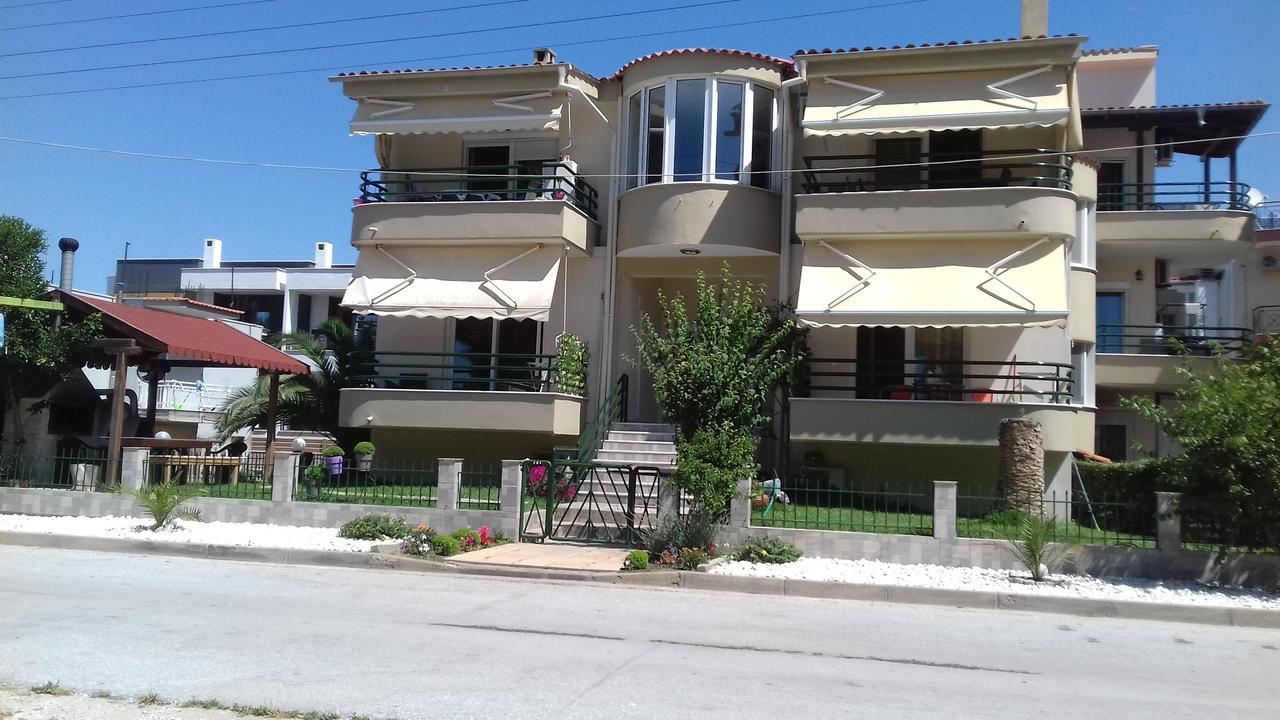 Dimitra Apartments Keramoti  Bagian luar foto